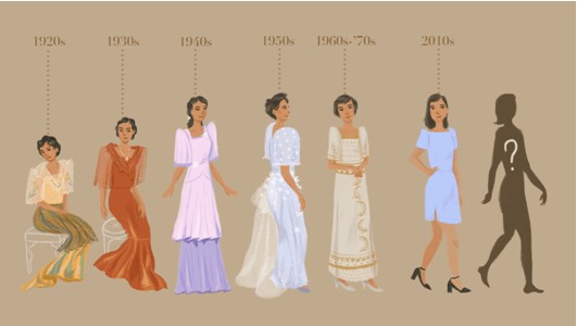 Filipiniana-style tops is the latest trend to wear now